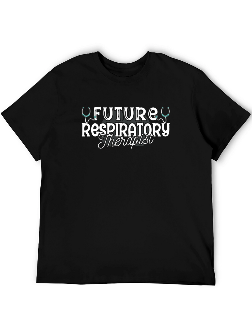 Future Respiratory Therapist Black T-Shirt