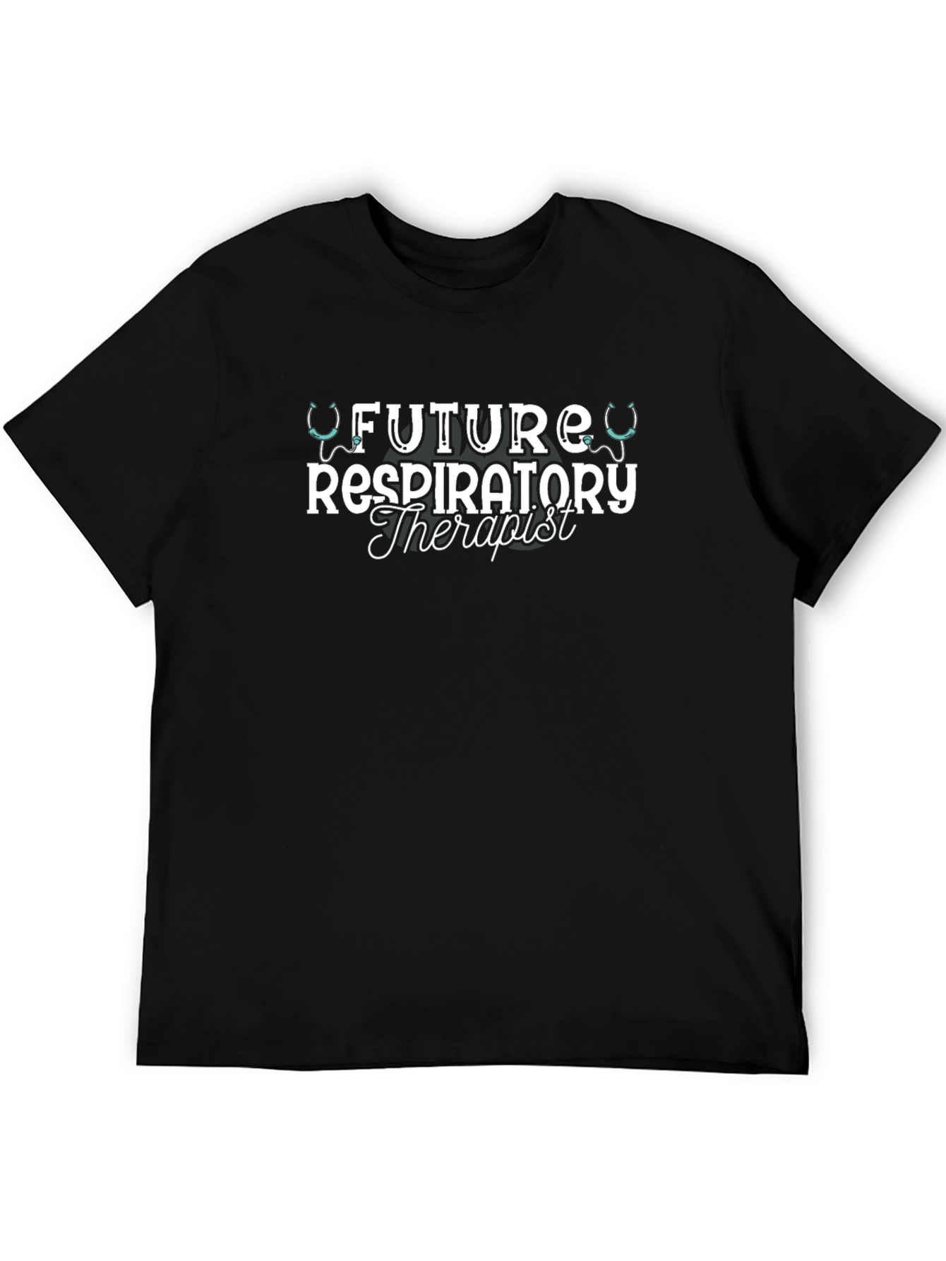 Future Respiratory Therapist Black T-Shirt