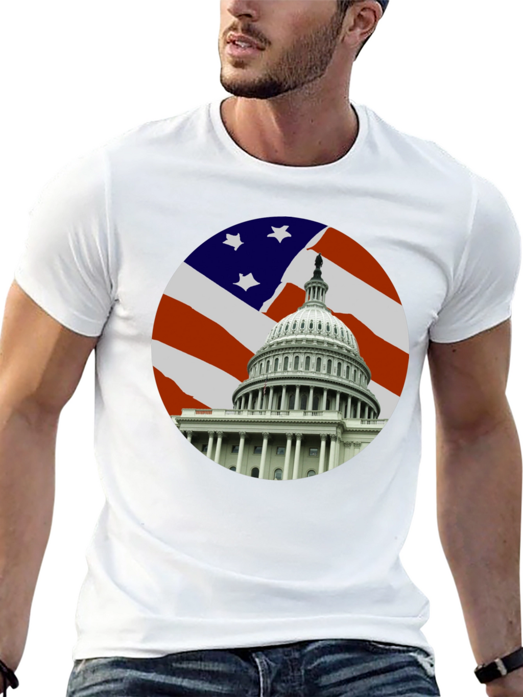 US Capitol T-Shirt - Patriotic Tee