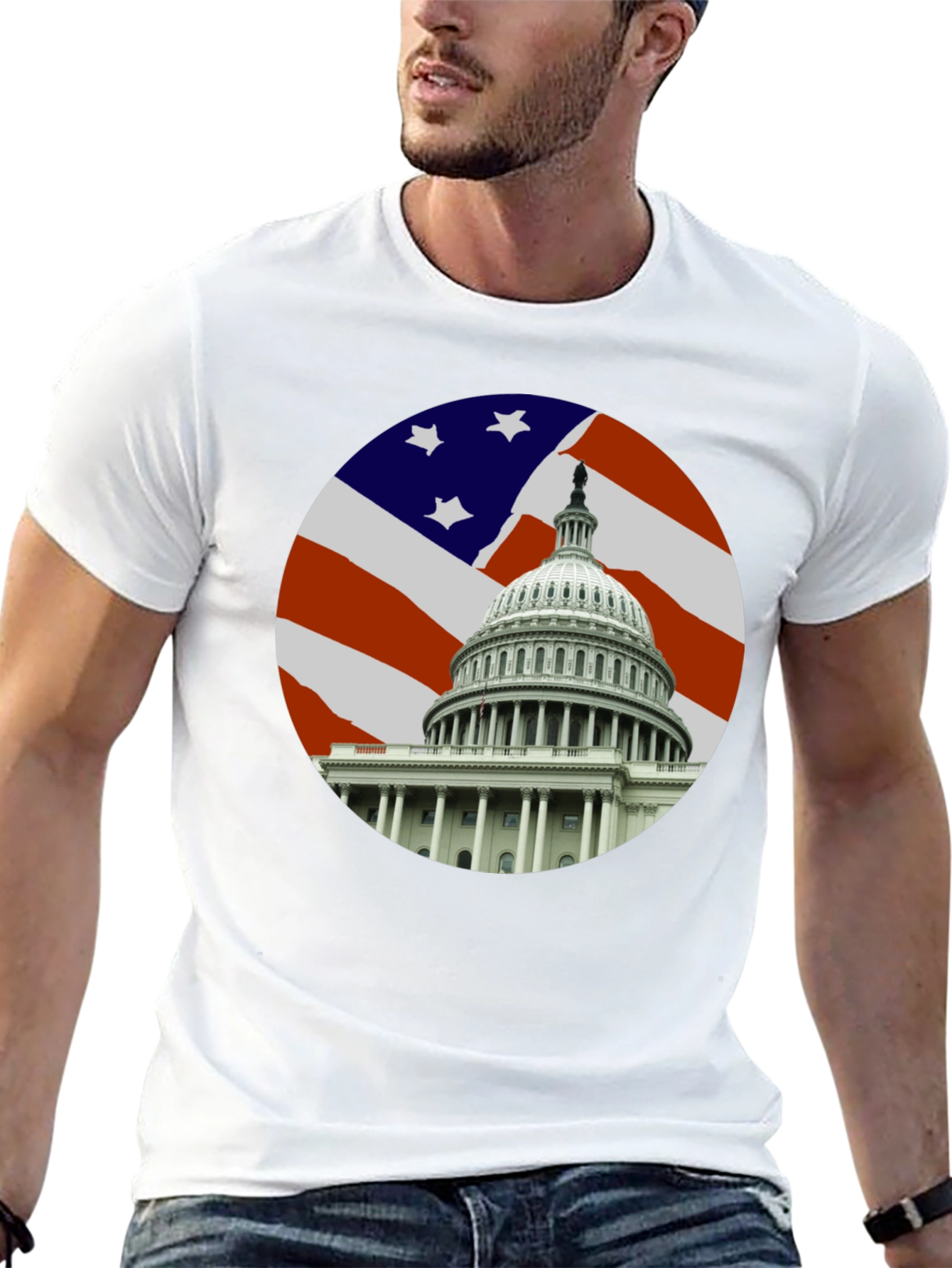 US Capitol T-Shirt - Patriotic Tee