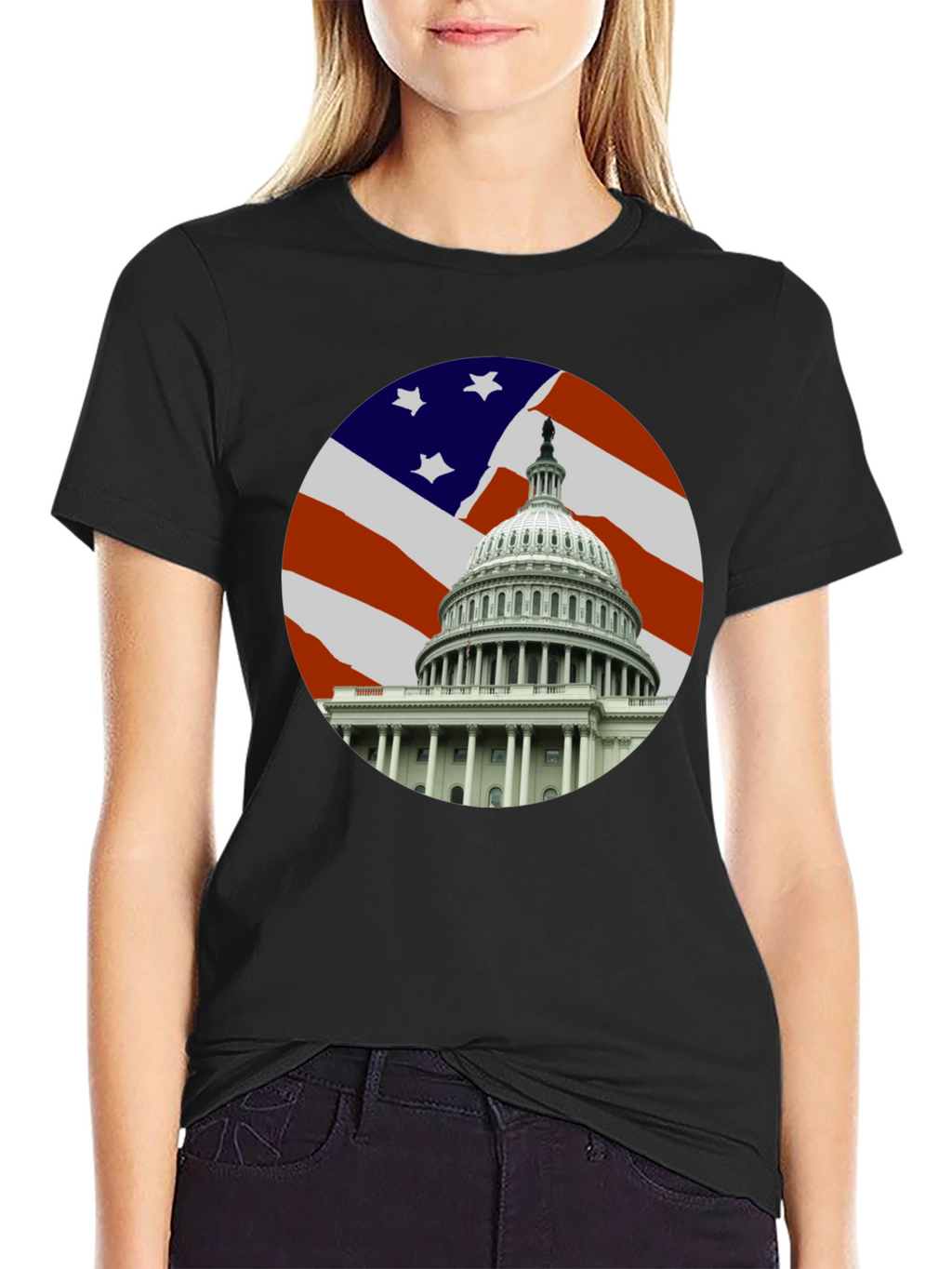 US Capitol T-Shirt - Patriotic Tee