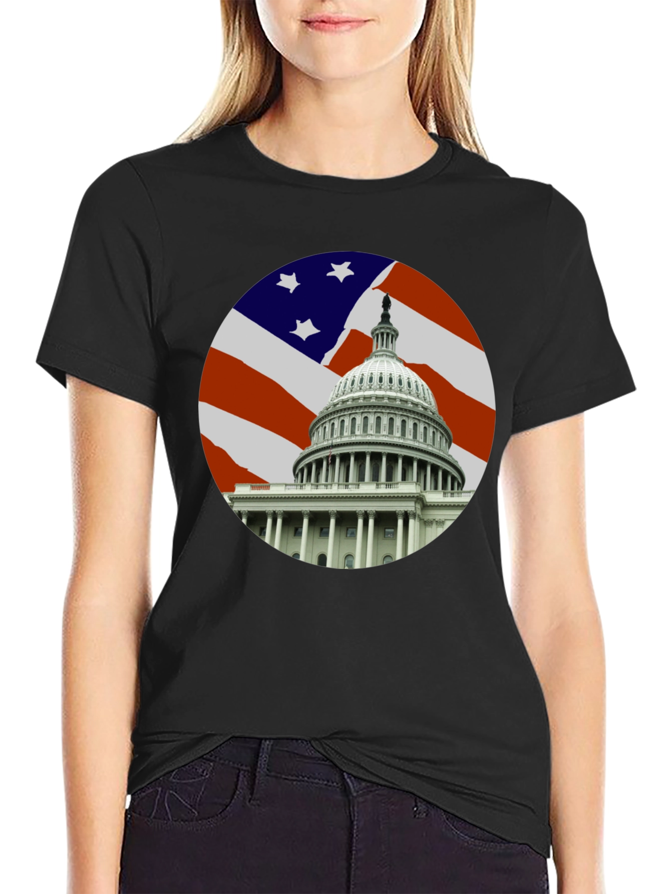 US Capitol T-Shirt - Patriotic Tee
