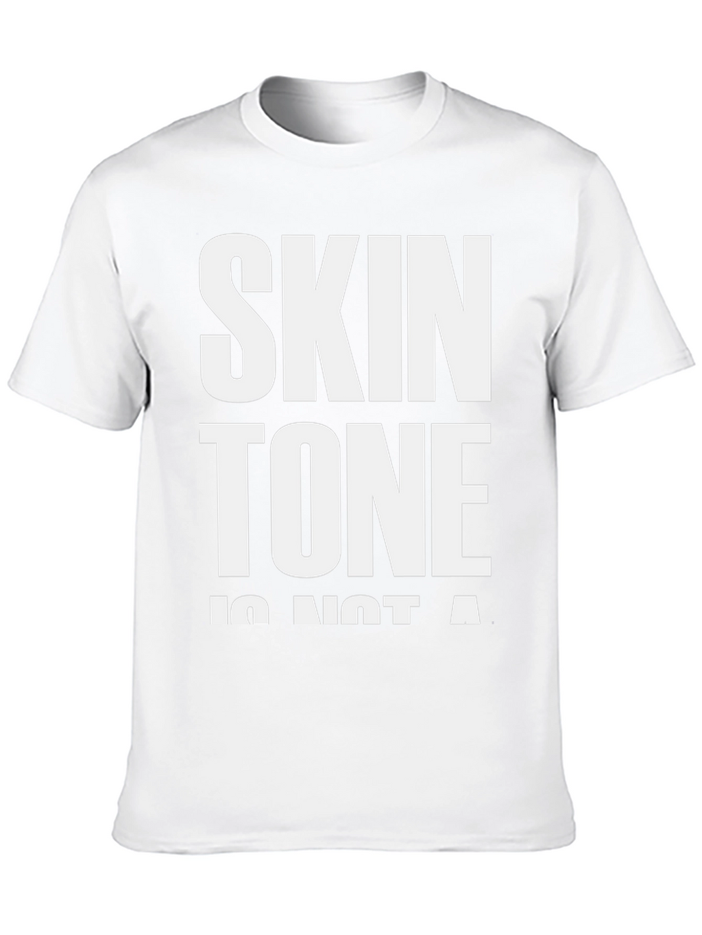 Skin Tone is Not a Crime T-Shirt - Black