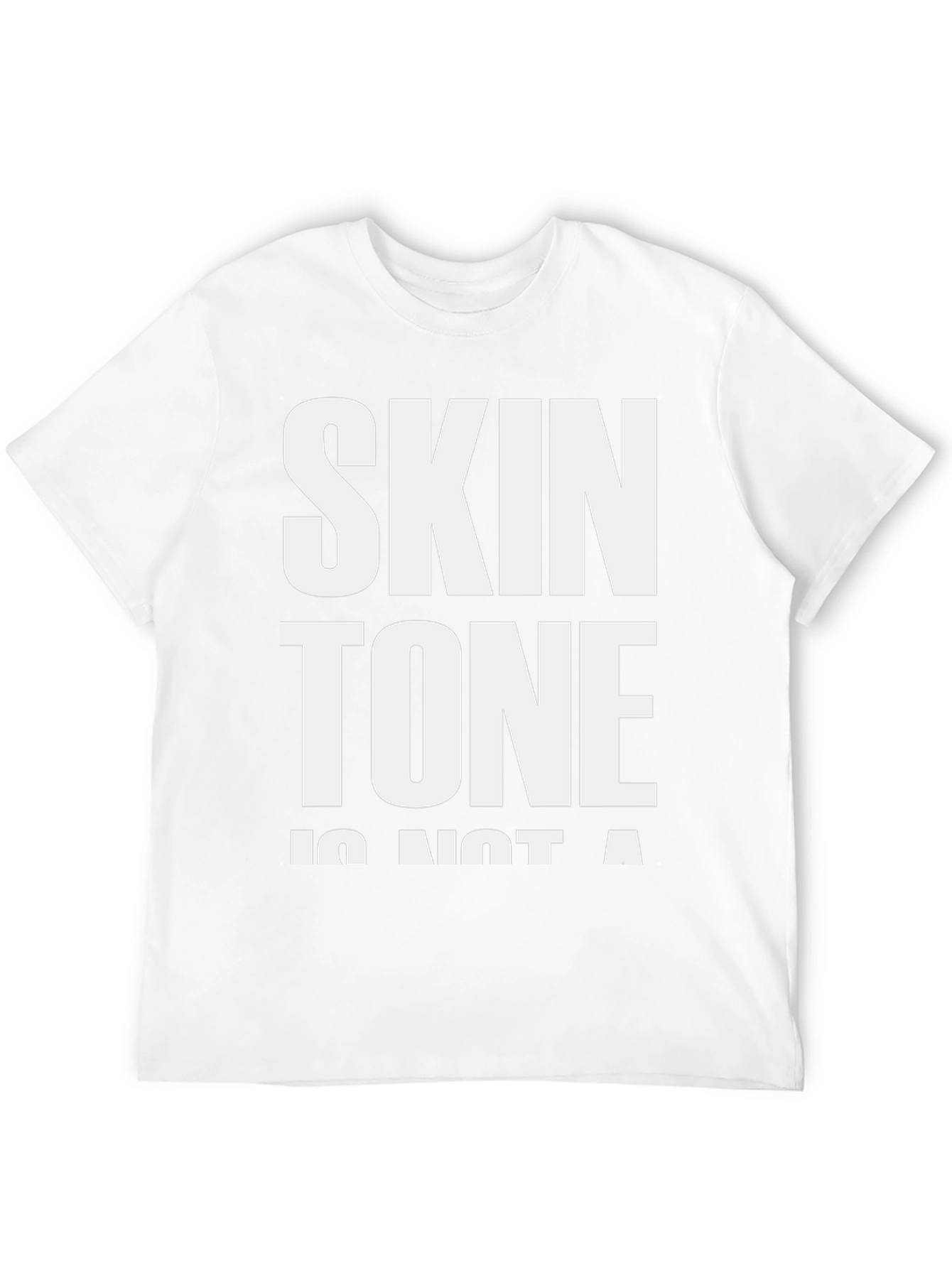 Skin Tone is Not a Crime T-Shirt - Black