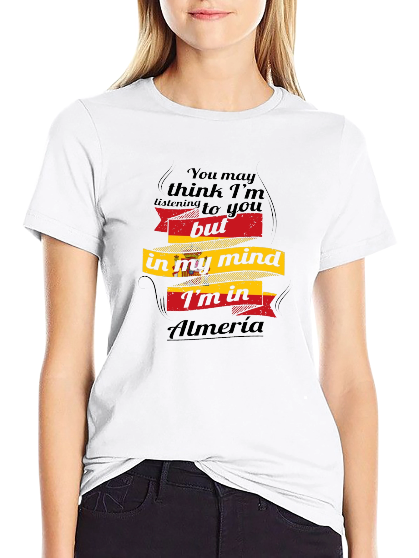 Almeria Mind T-Shirt Spain Travel Vacation Souvenir Tee