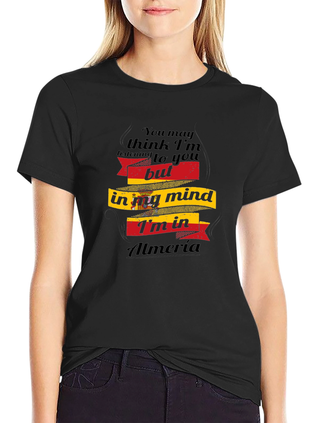 Almeria Mind T-Shirt Spain Travel Vacation Souvenir Tee