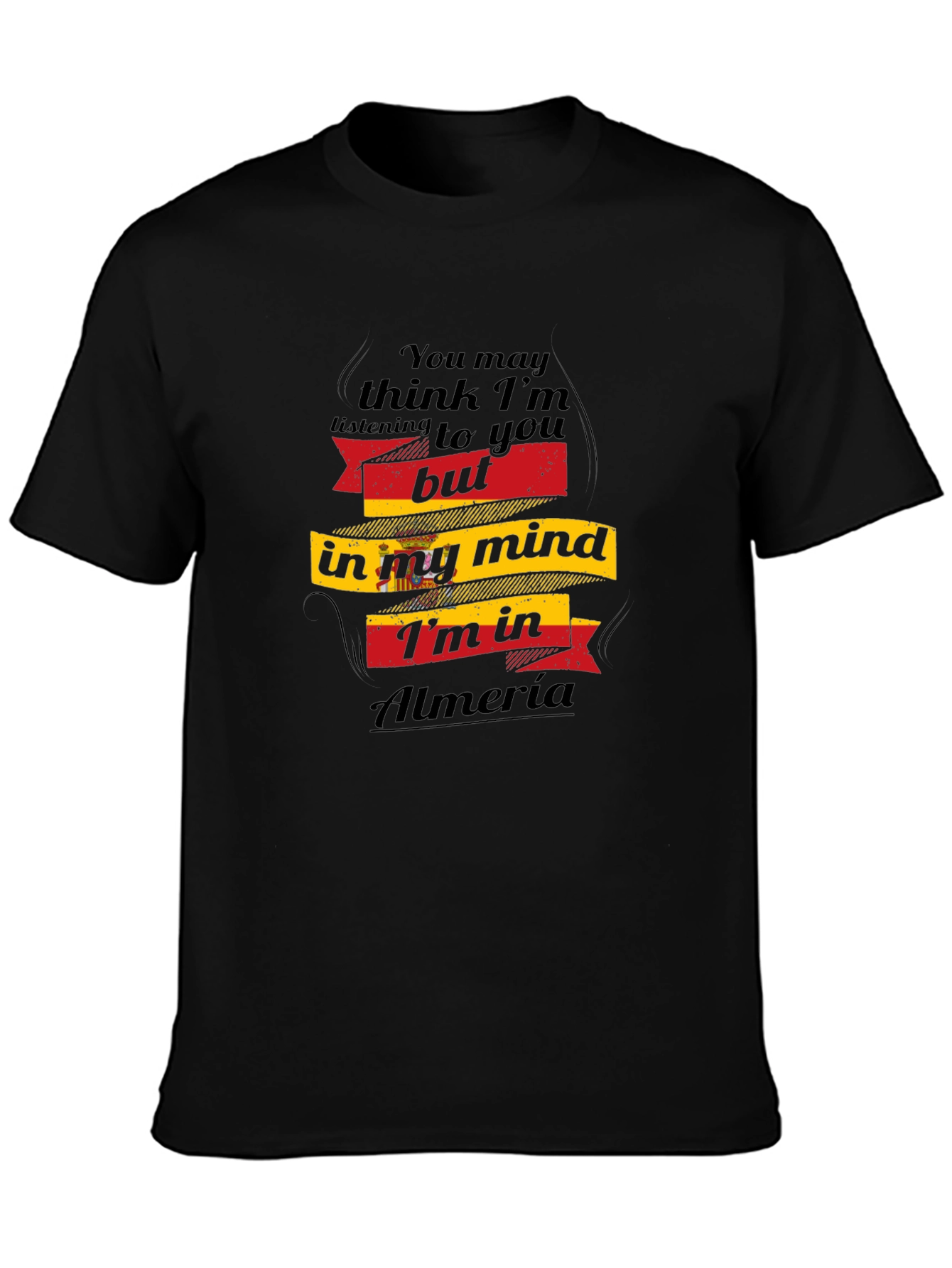 Almeria Mind T-Shirt Spain Travel Vacation Souvenir Tee