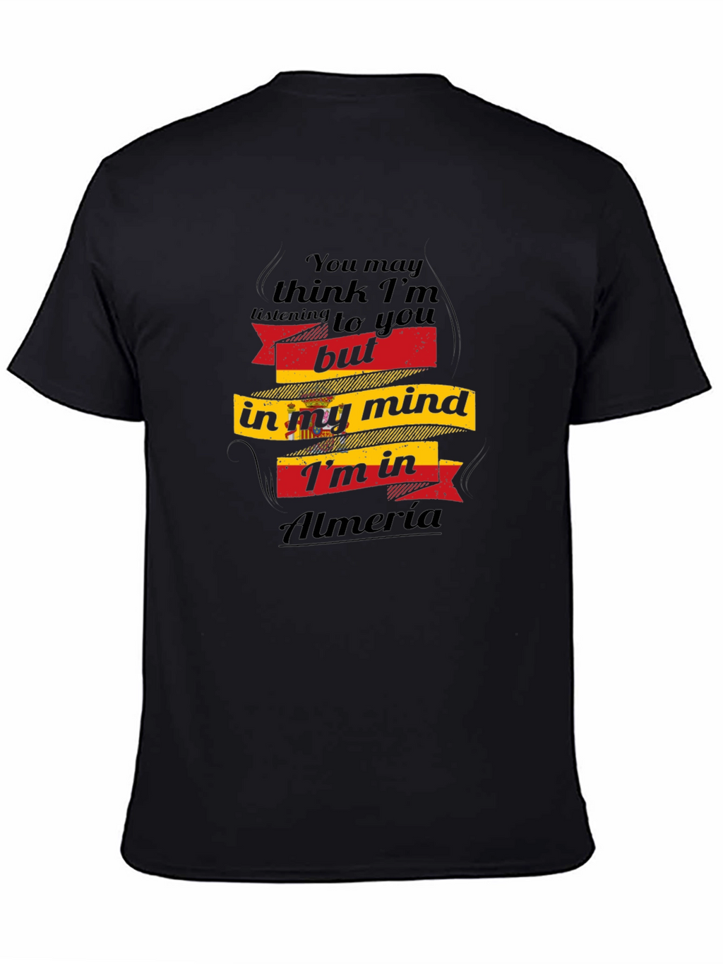 Almeria Mind T-Shirt Spain Travel Vacation Souvenir Tee