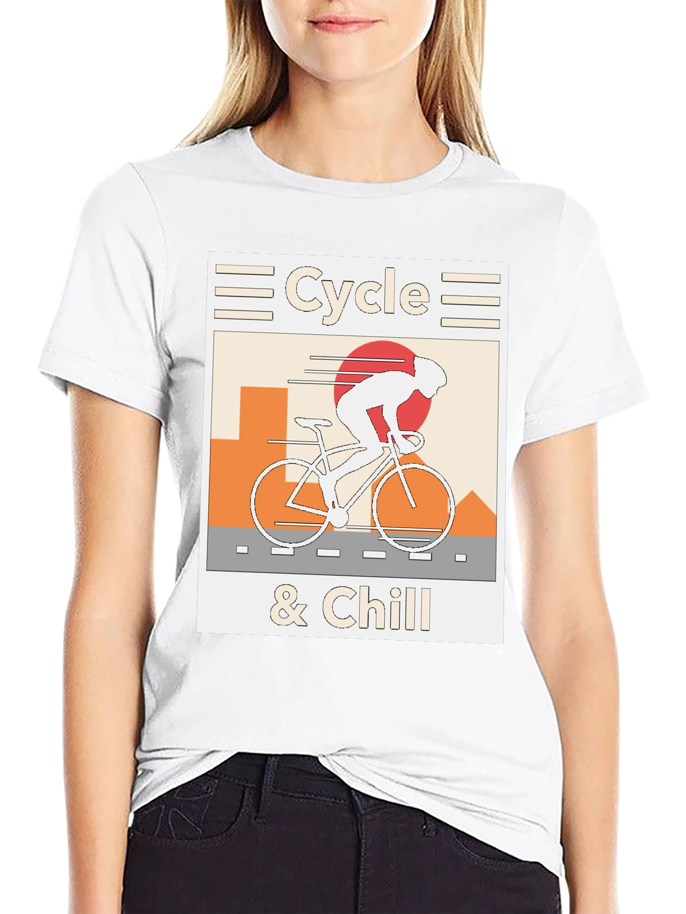 Cycle & Chill Graphic Tee