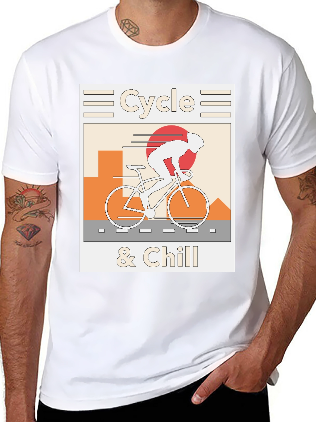 Cycle & Chill Graphic Tee