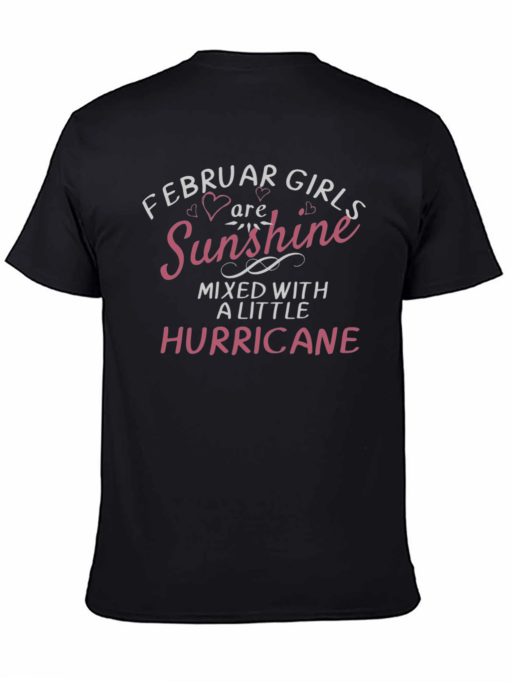 February Girls Sunshine Hurricane Graphic T-Shirt