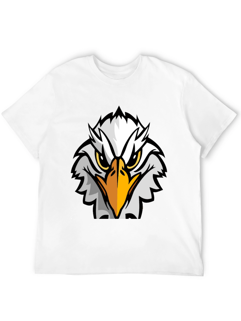 Eagle Graphic Black T-Shirt - Bold Design