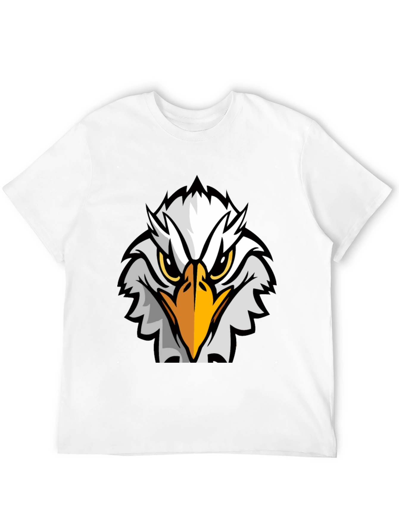 Eagle Graphic Black T-Shirt - Bold Design