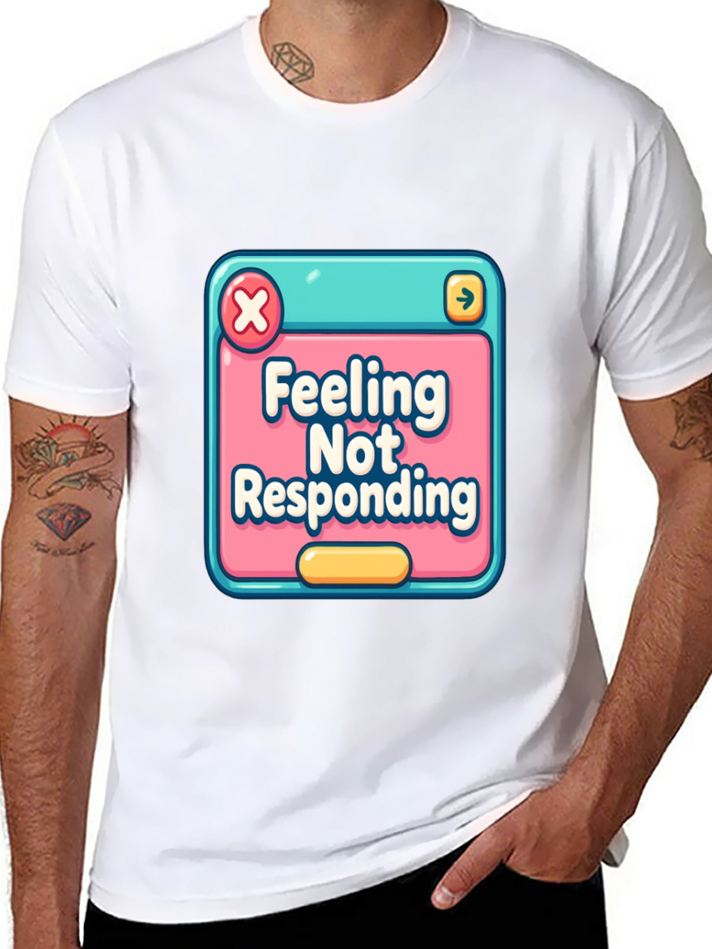 Feeling Not Responding Graphic Tee