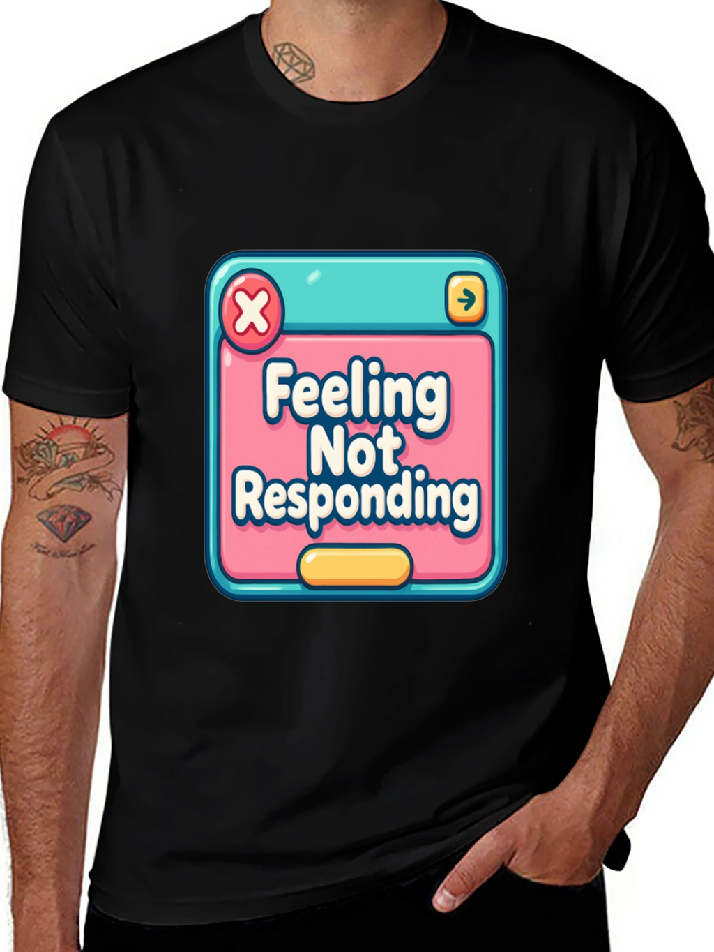 Feeling Not Responding Graphic Tee