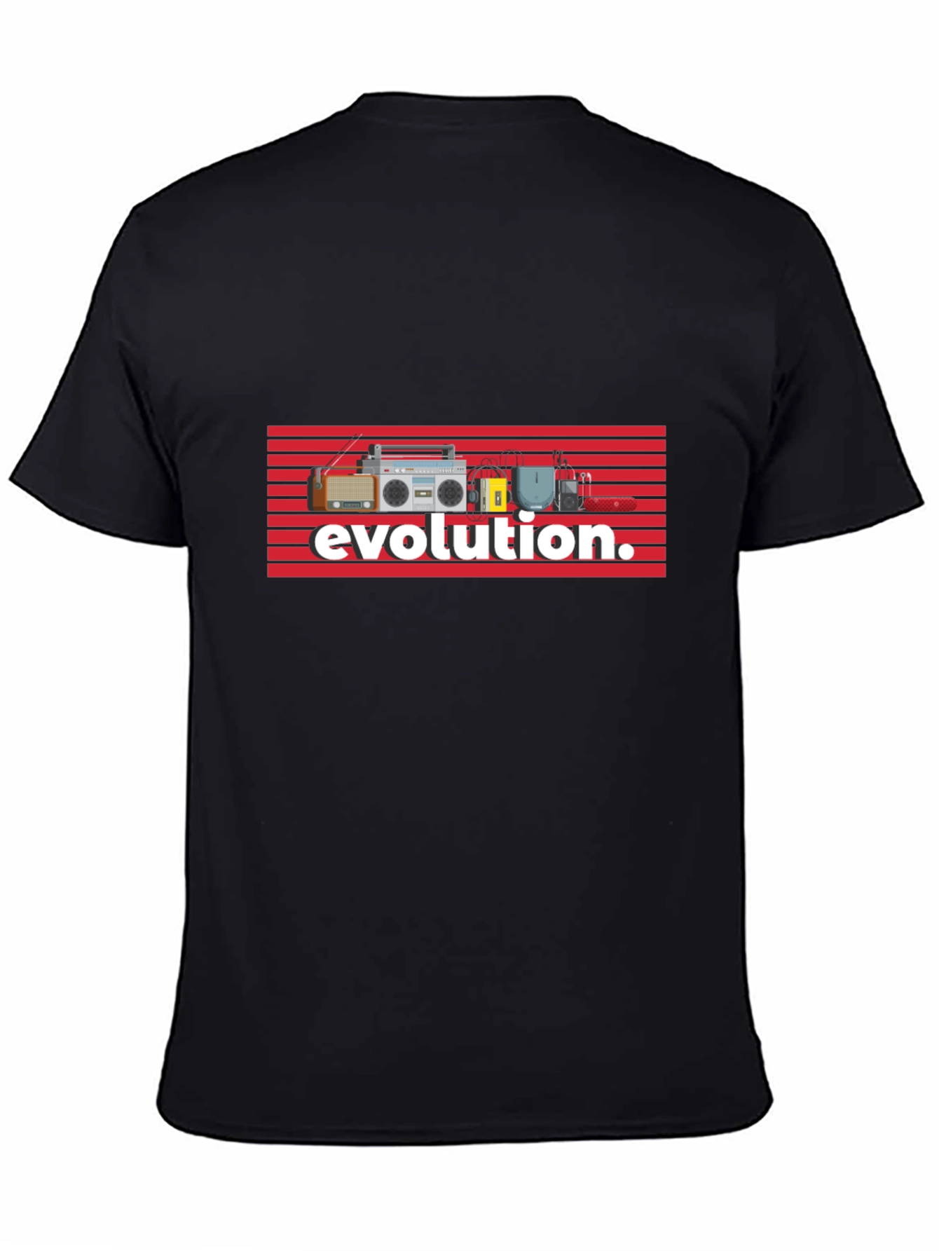 Evolution of Music Tee