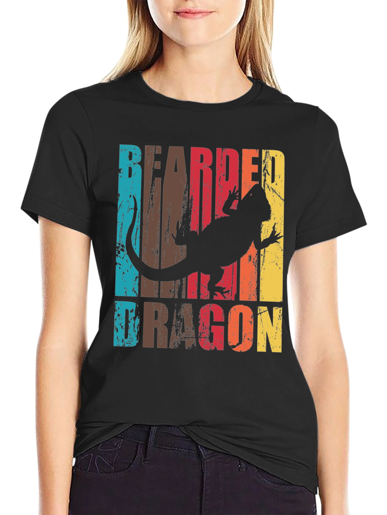 Bearded Dragon T-Shirt Vintage Reptile Lover Tee