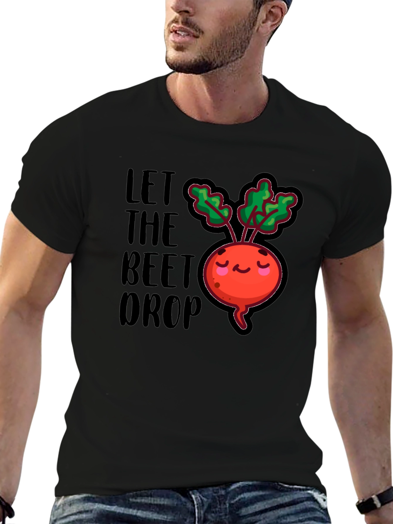 Let The Beet Drop Funny Graphic T-Shirt
