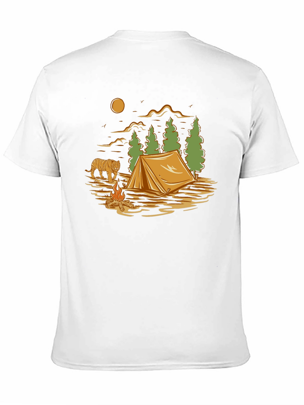 Camping Adventure Graphic T-Shirt