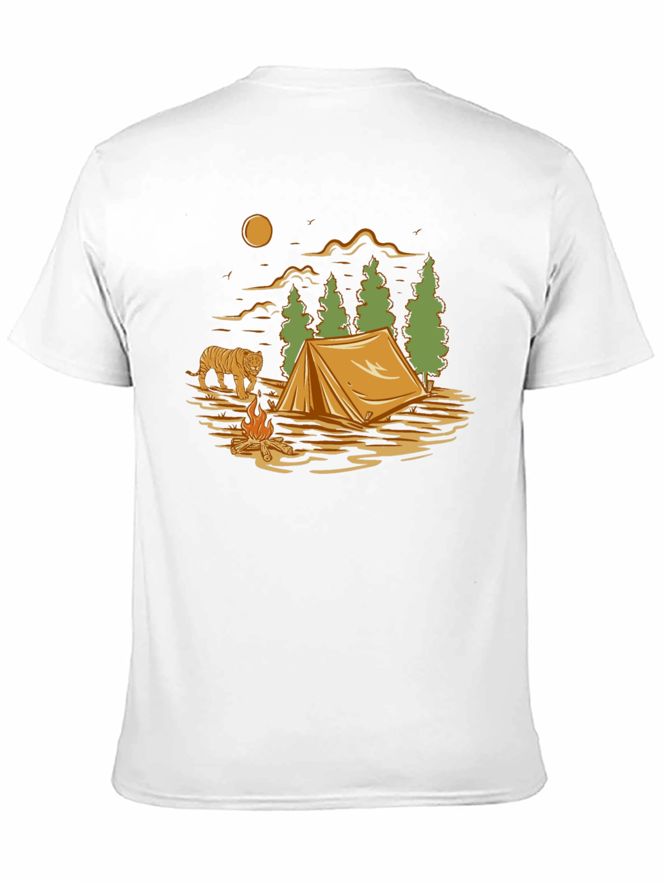 Camping Adventure Graphic T-Shirt
