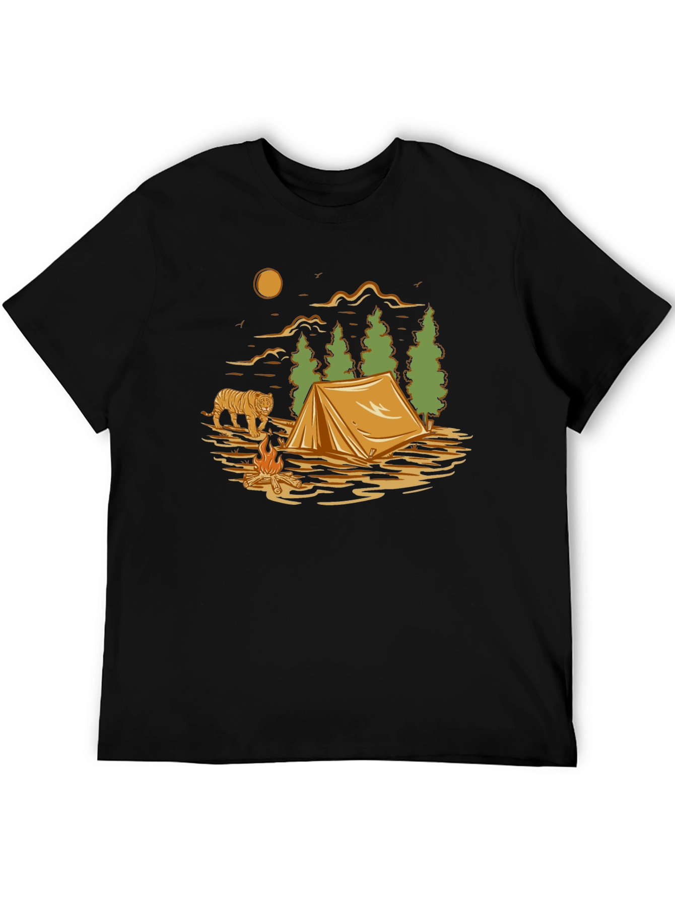 Camping Adventure Graphic T-Shirt