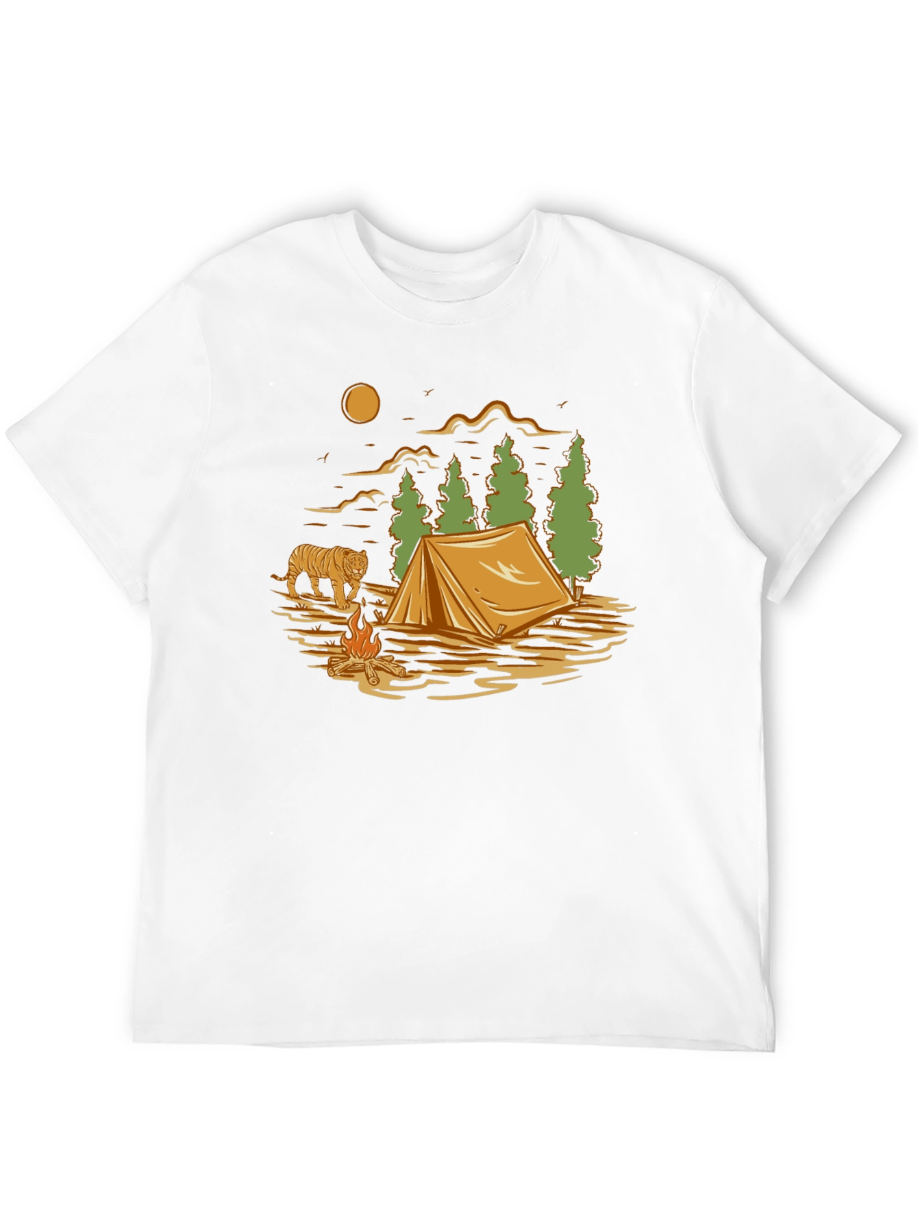 Camping Adventure Graphic T-Shirt
