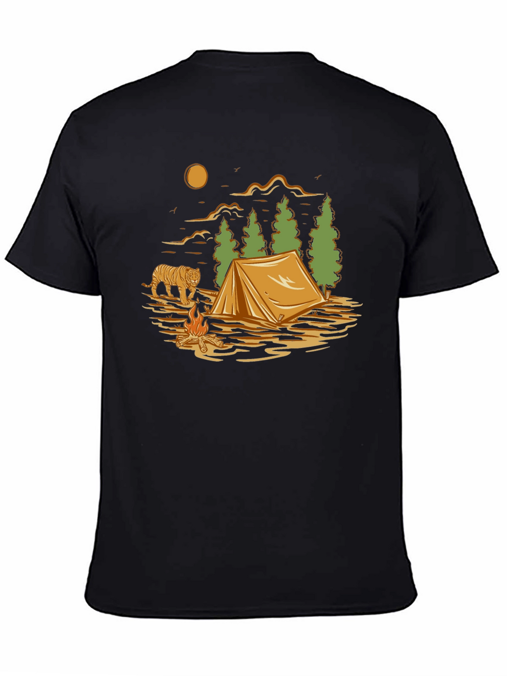 Camping Adventure Graphic T-Shirt