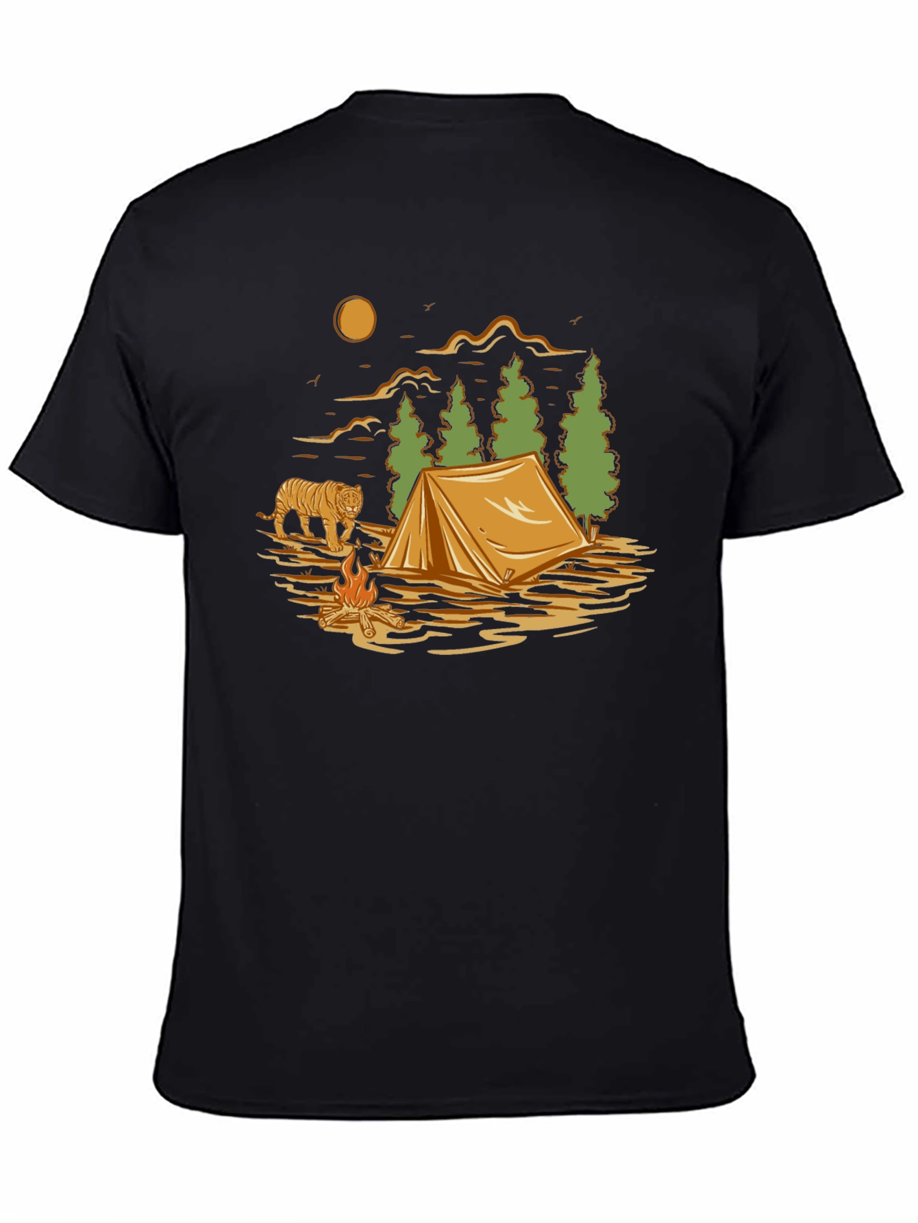 Camping Adventure Graphic T-Shirt