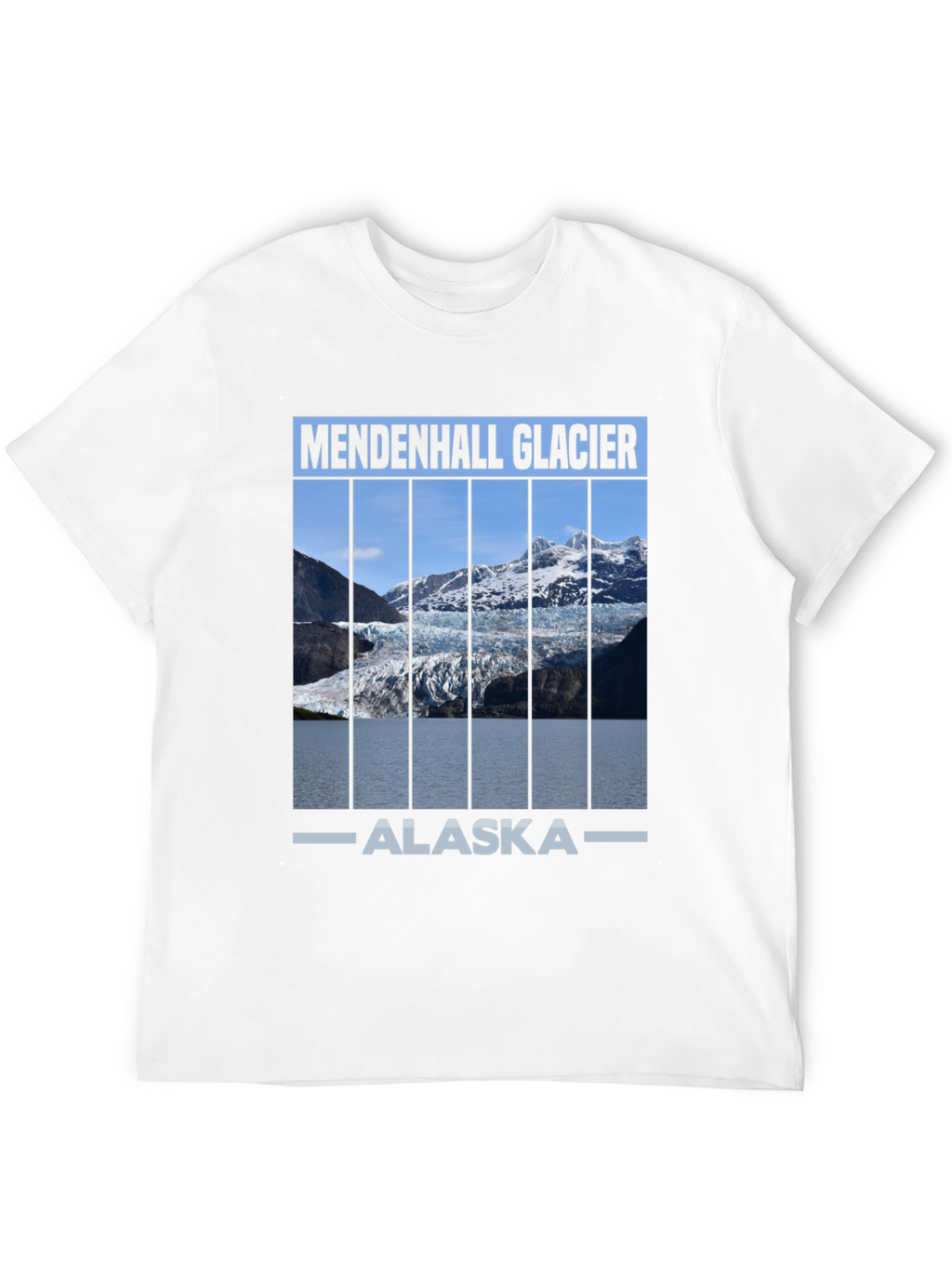 Mendenhall Glacier Alaska Graphic T-Shirt