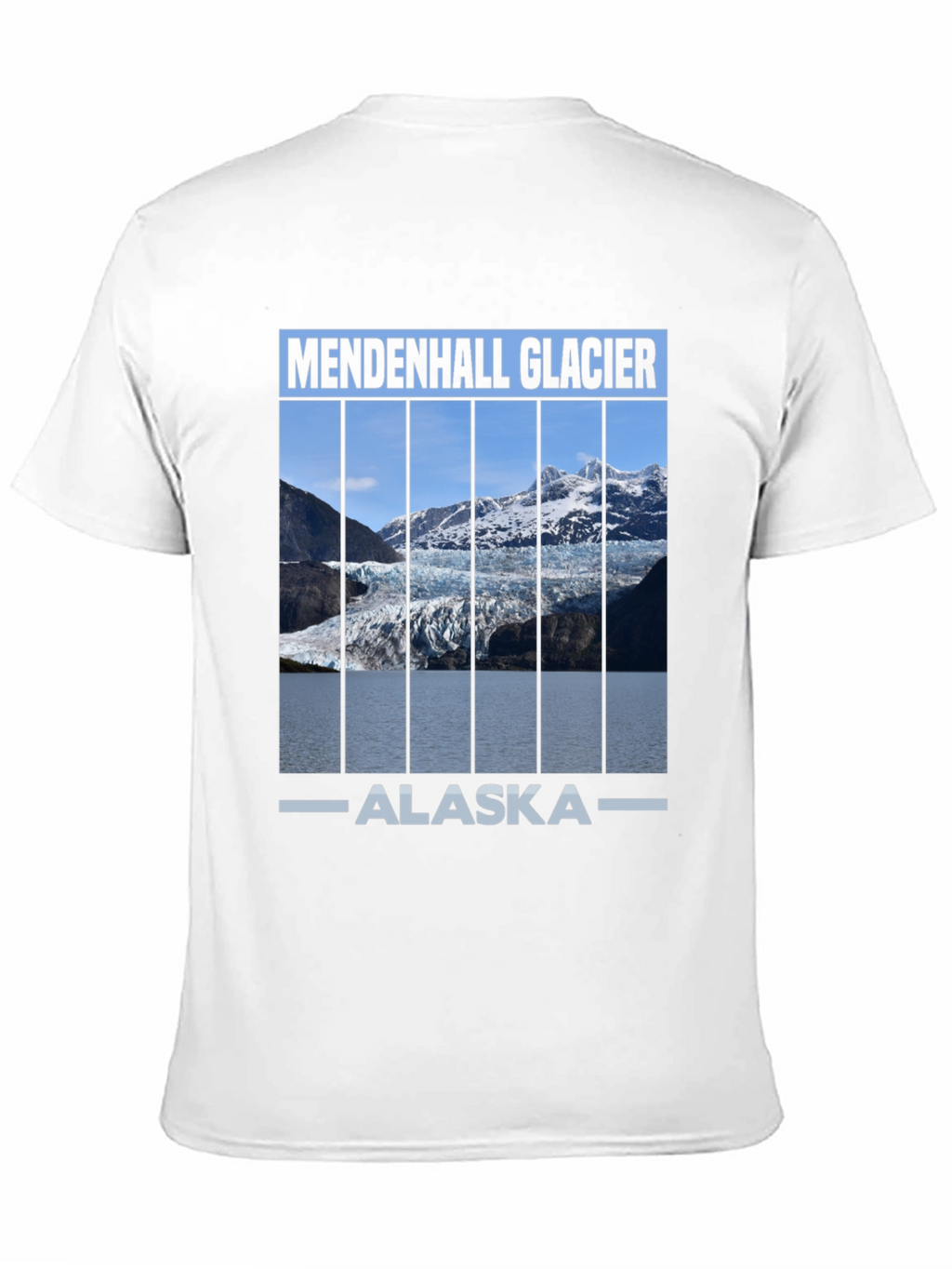 Mendenhall Glacier Alaska Graphic T-Shirt