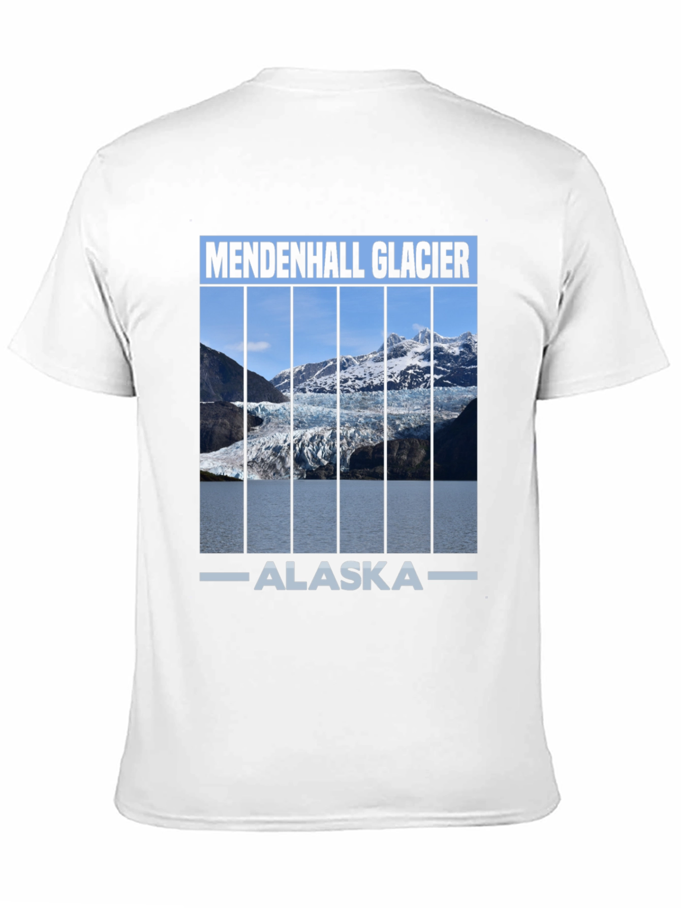 Mendenhall Glacier Alaska Graphic T-Shirt