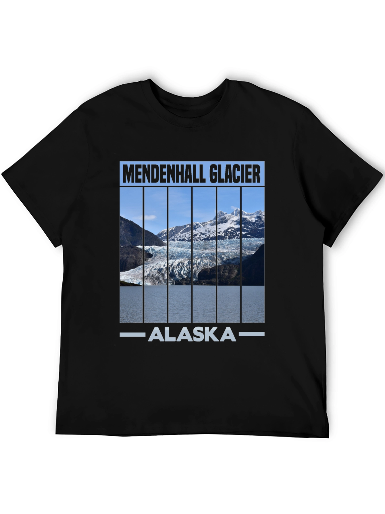 Mendenhall Glacier Alaska Graphic T-Shirt
