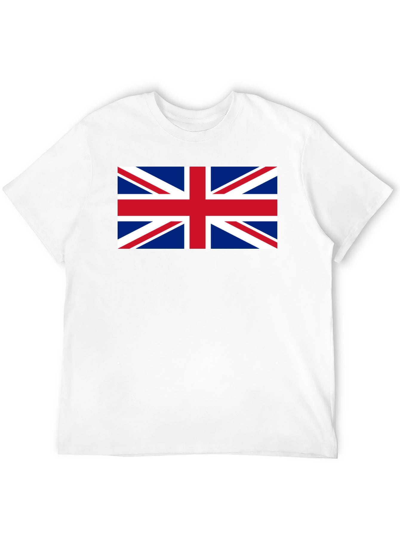 Union Jack Flag Graphic Black T-Shirt