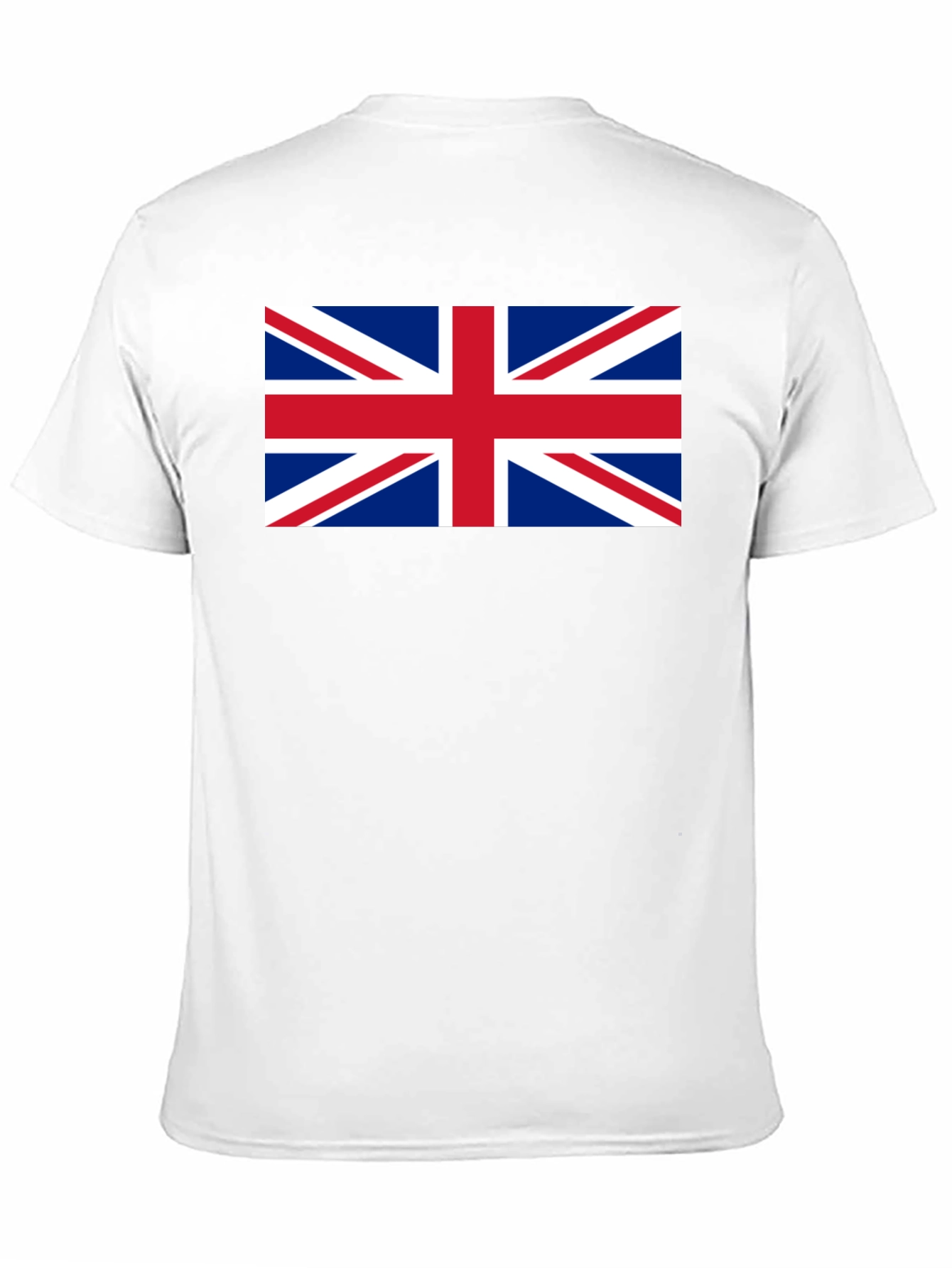 Union Jack Flag Graphic Black T-Shirt
