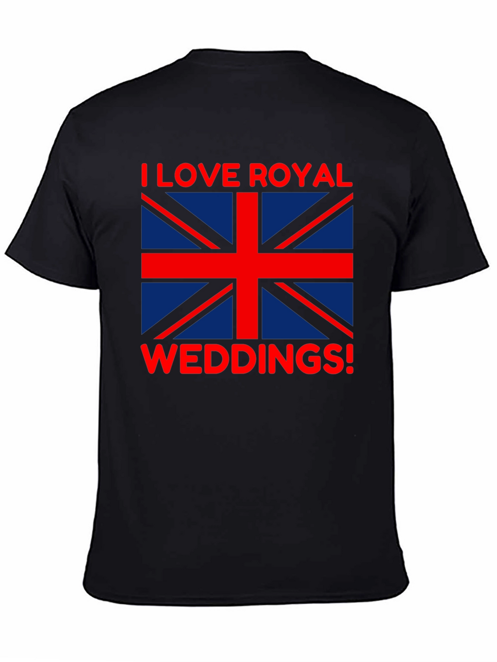 I Love Royal Weddings T-Shirt - Union Jack Flag