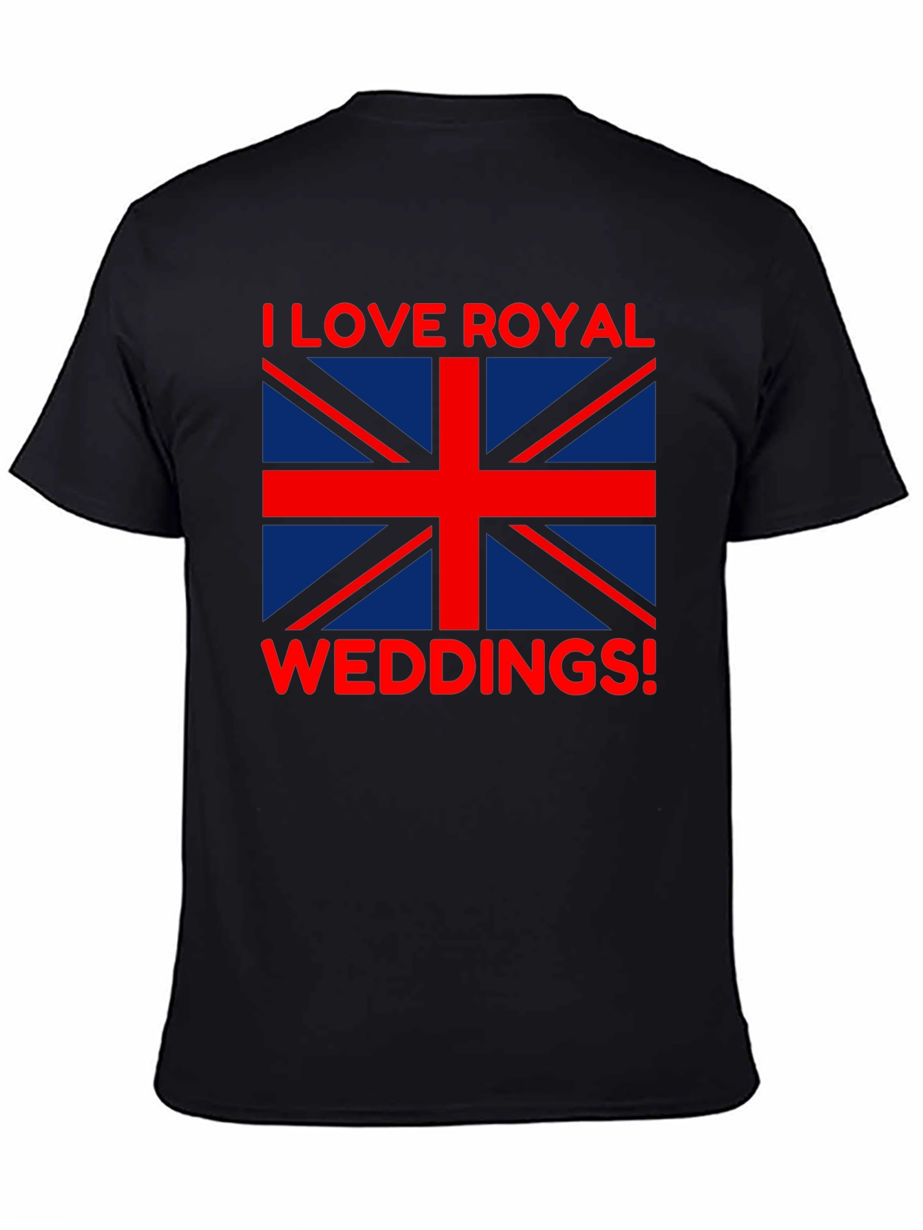 I Love Royal Weddings T-Shirt - Union Jack Flag