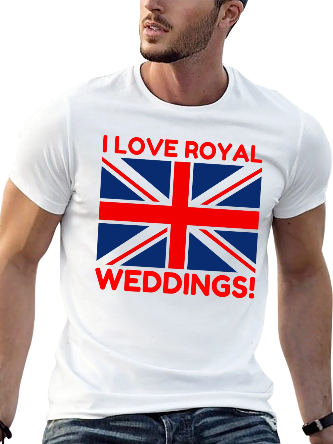 I Love Royal Weddings T-Shirt - Union Jack Flag