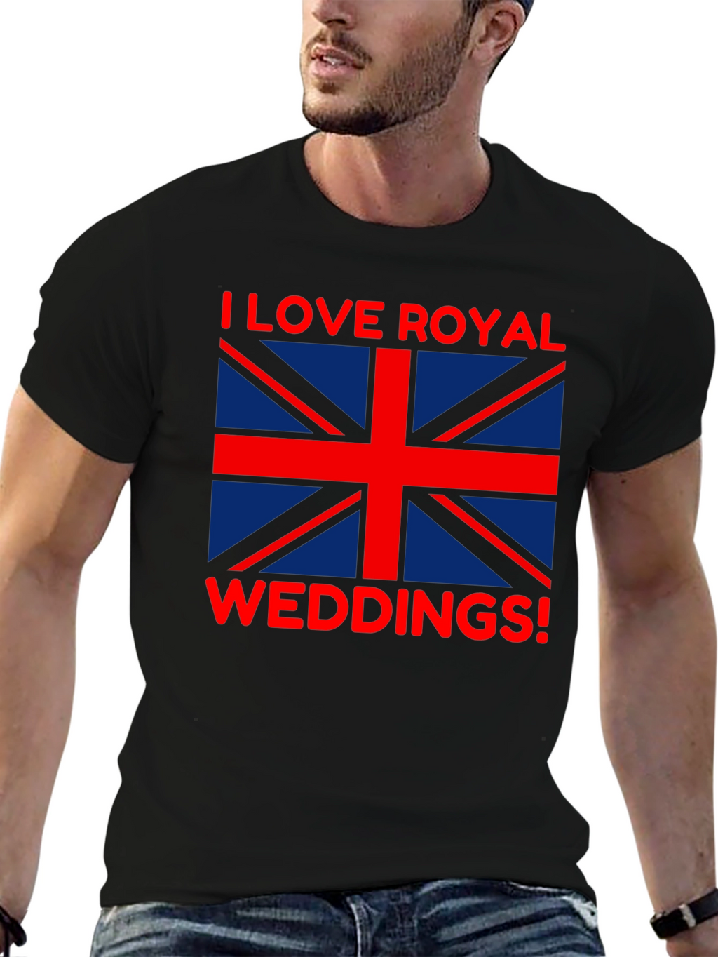 I Love Royal Weddings T-Shirt - Union Jack Flag