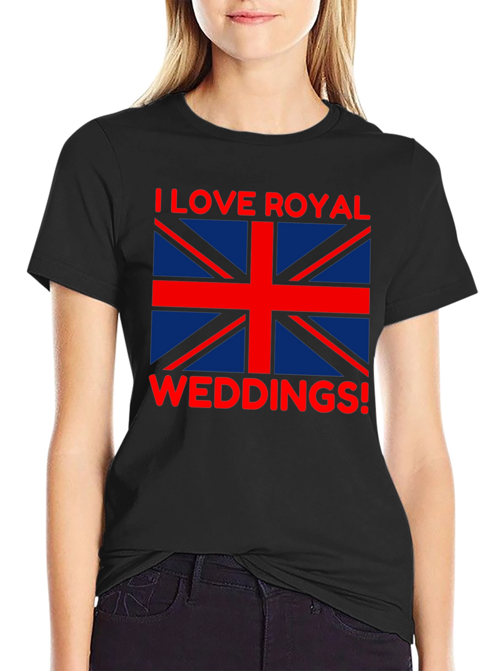 I Love Royal Weddings T-Shirt - Union Jack Flag