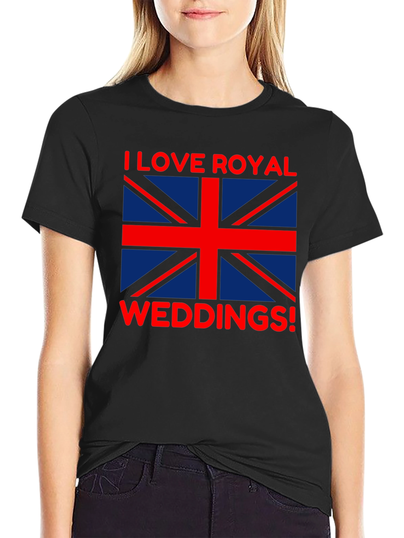 I Love Royal Weddings T-Shirt - Union Jack Flag