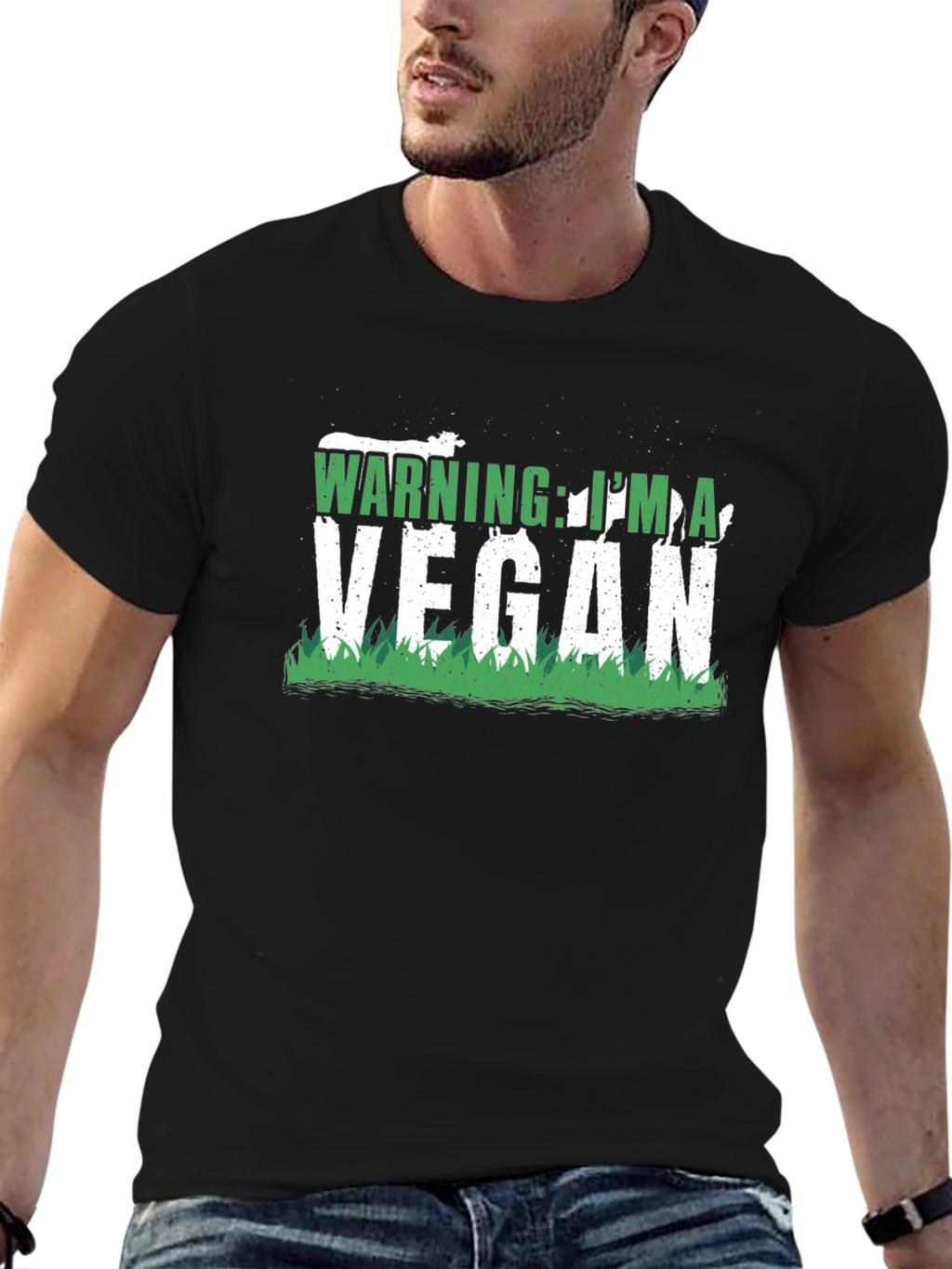 Warning: Im a Vegan Graphic Tee