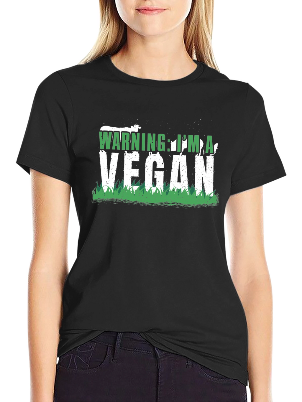 Warning: Im a Vegan Graphic Tee
