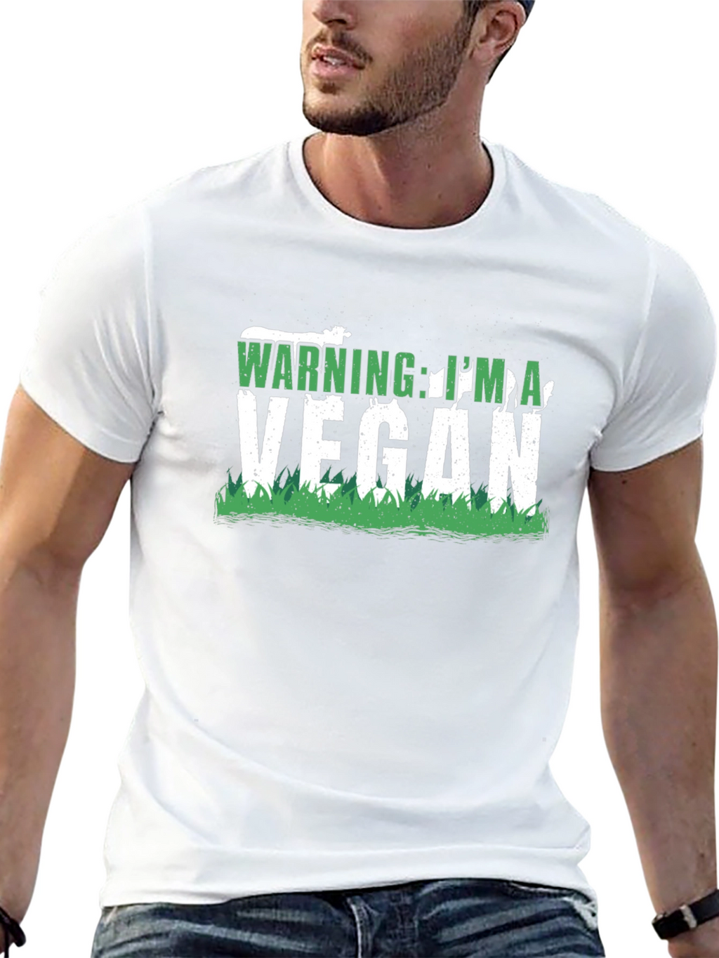 Warning: Im a Vegan Graphic Tee