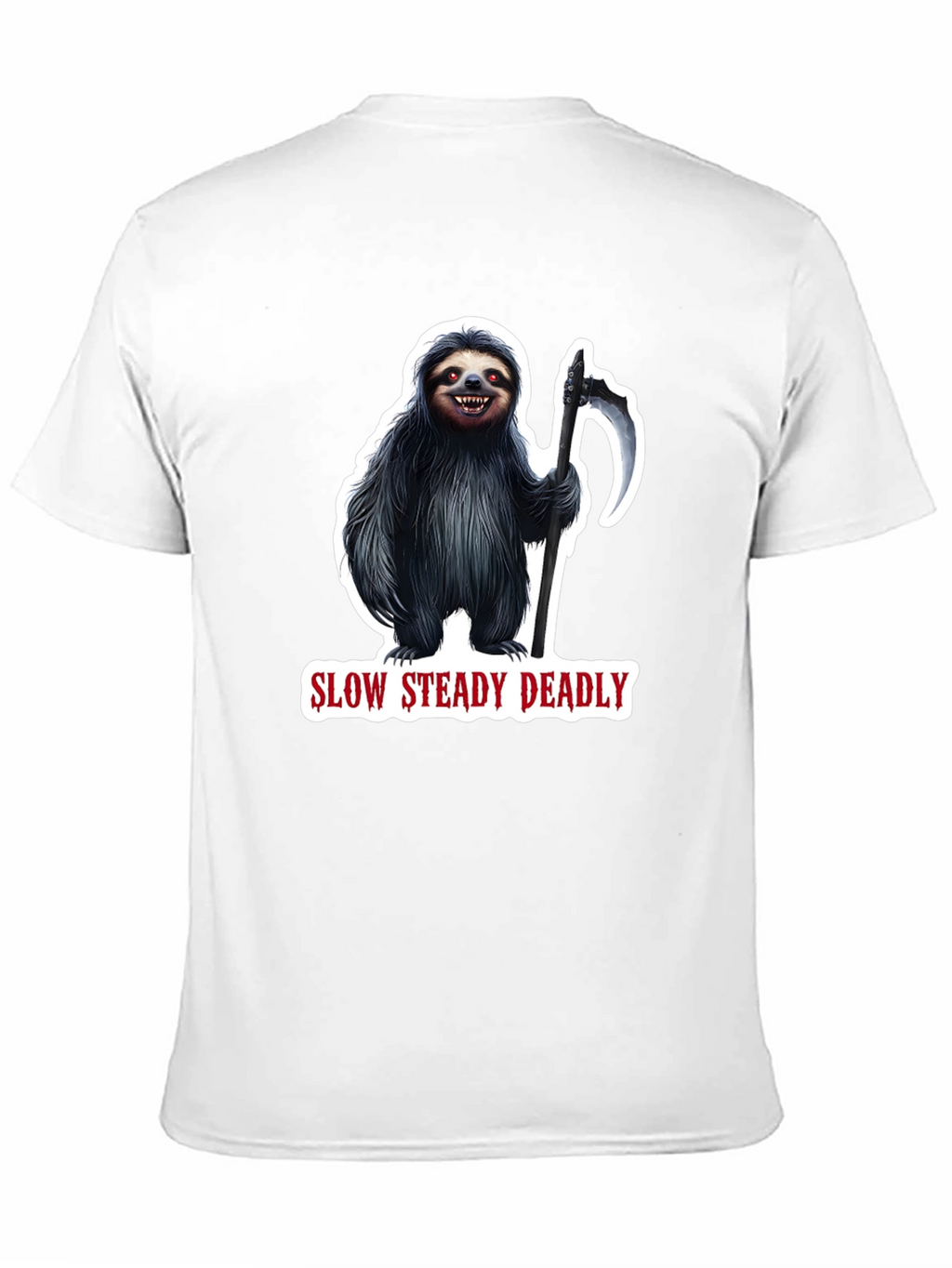 Slow Steady Deadly Sloth T-Shirt