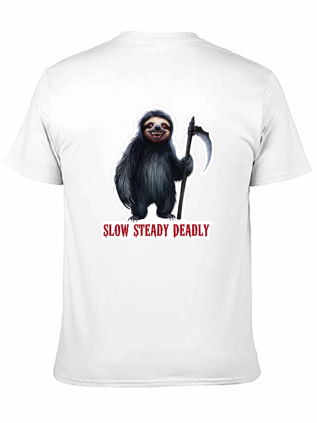 Slow Steady Deadly Sloth T-Shirt