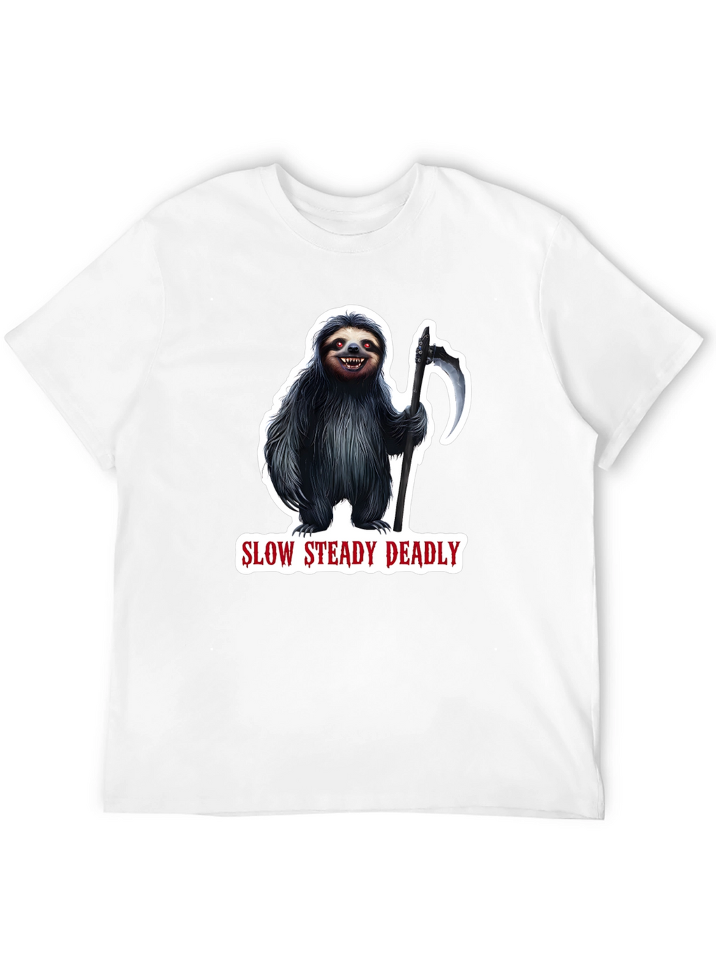 Slow Steady Deadly Sloth T-Shirt