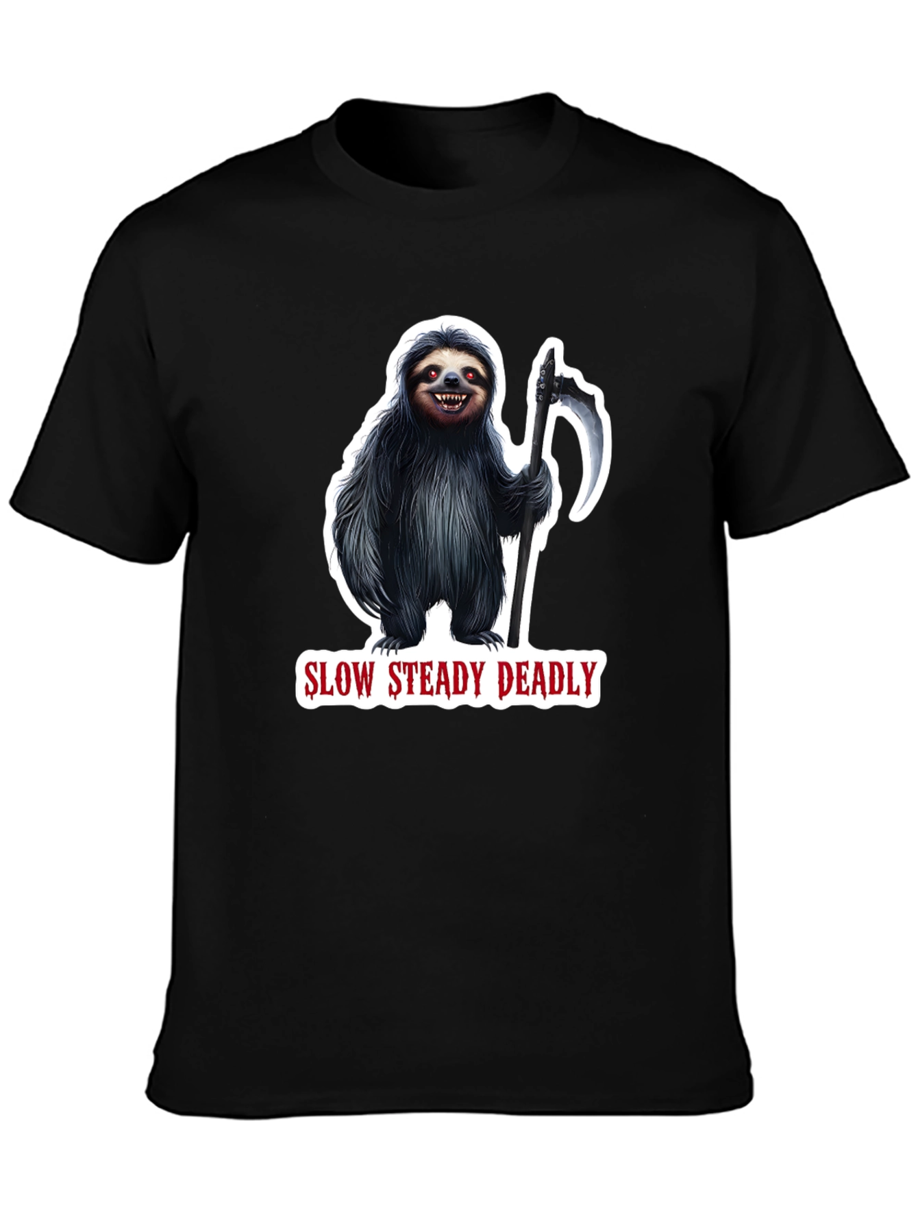 Slow Steady Deadly Sloth T-Shirt