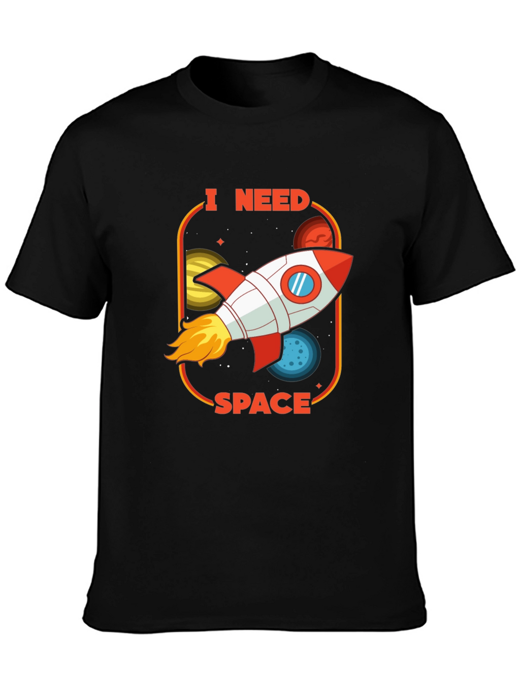 I Need Space Graphic T-Shirt