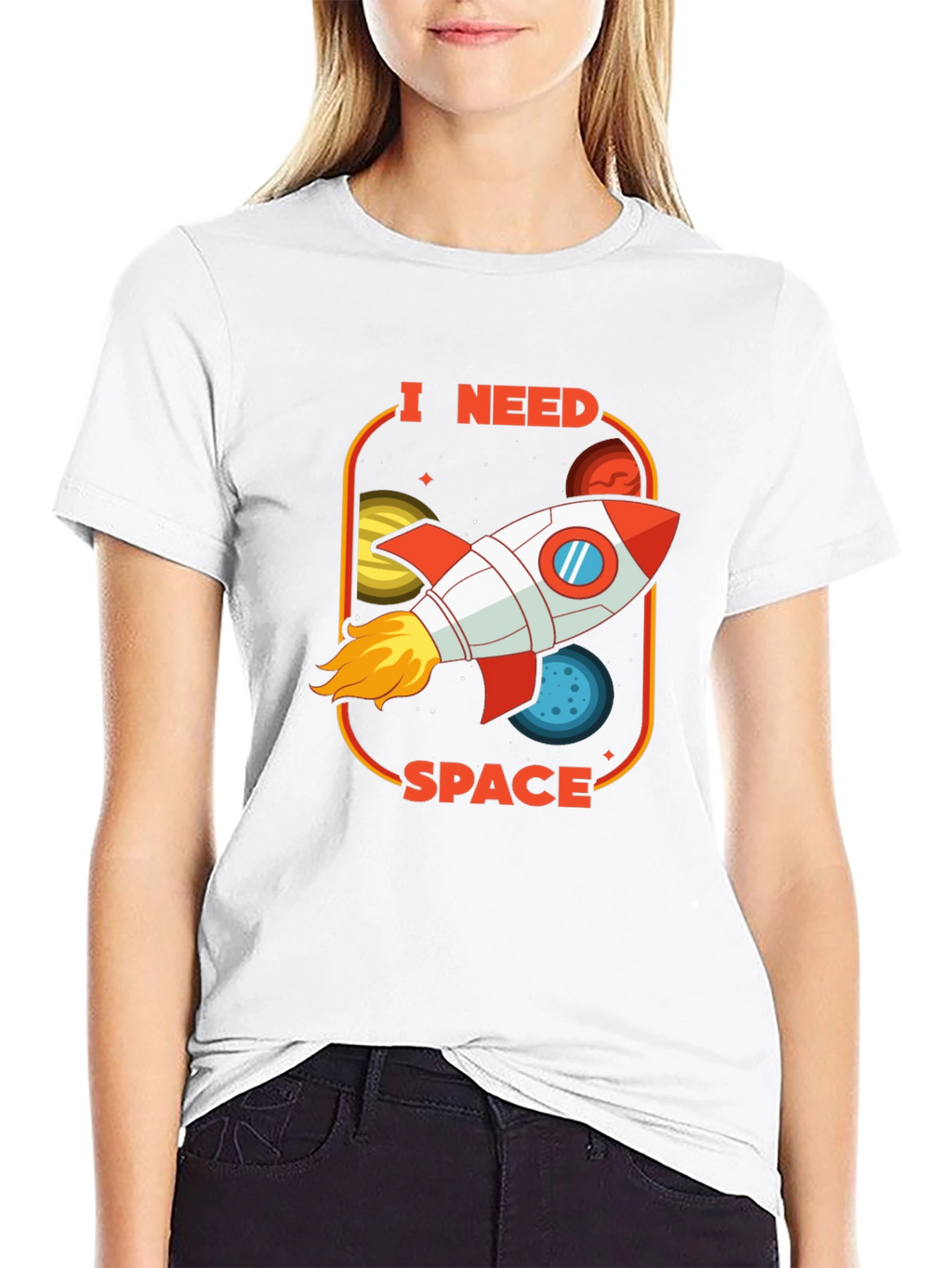 I Need Space Graphic T-Shirt