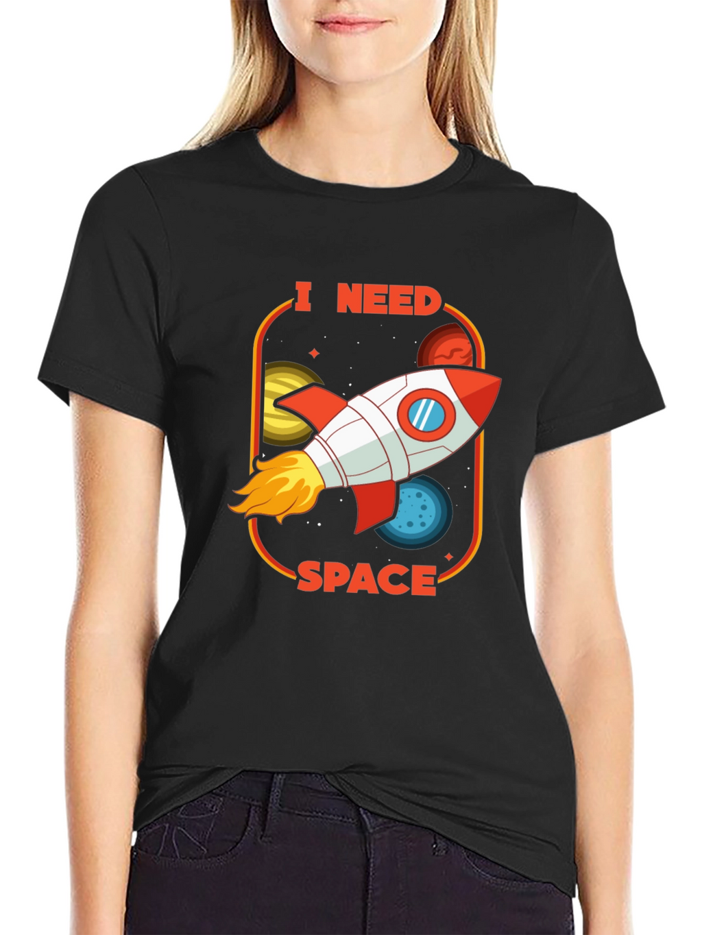 I Need Space Graphic T-Shirt